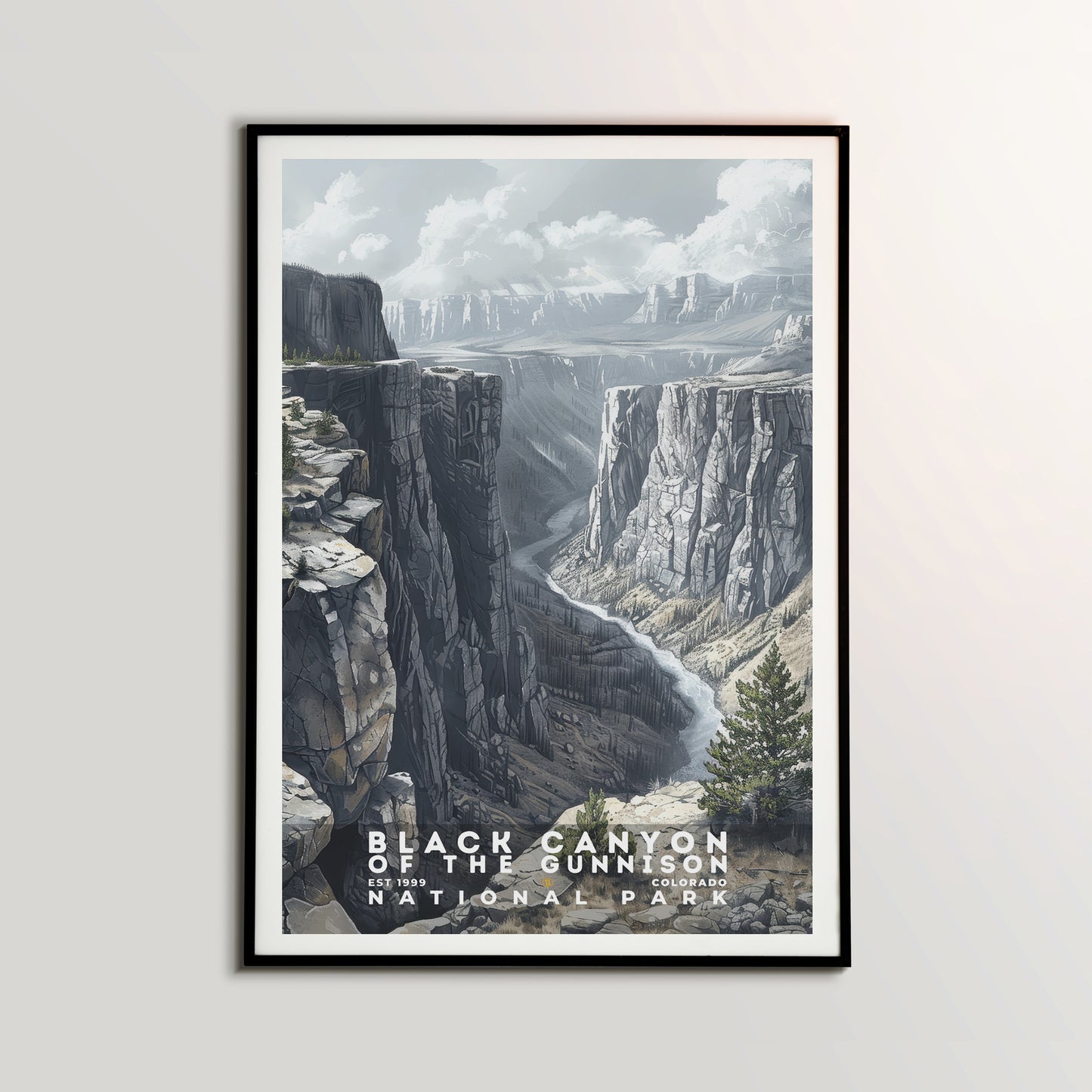 Black Canyon National Park Poster | S17