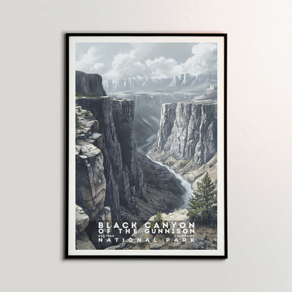 Black Canyon National Park Poster | S17