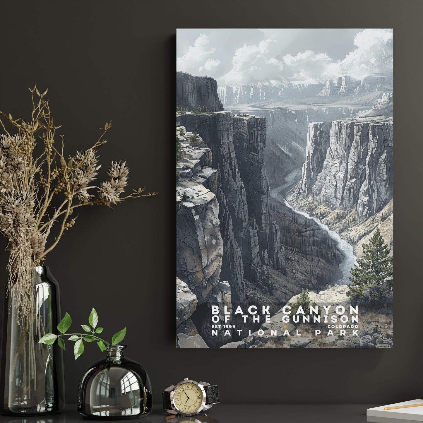 Black Canyon National Park Poster | S17