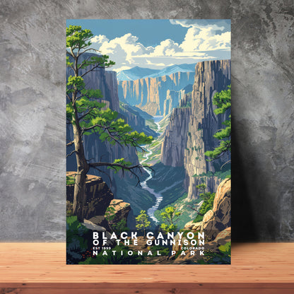 Black Canyon National Park Poster | S11