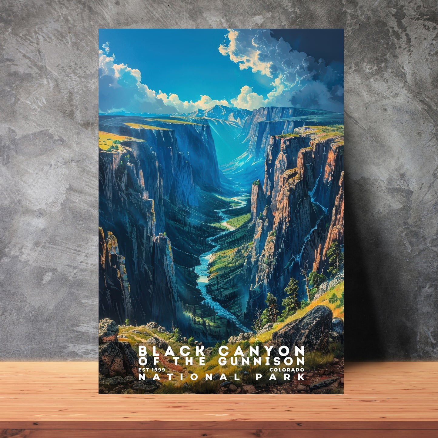 Black Canyon National Park Poster | S16