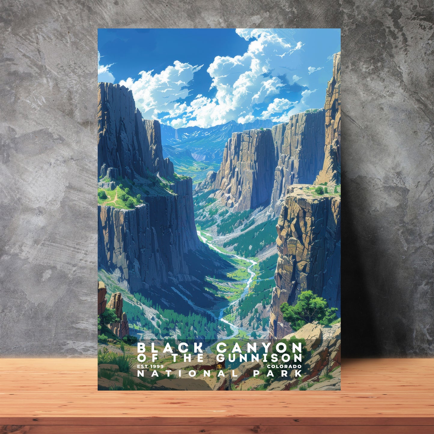 Black Canyon National Park Poster | S13