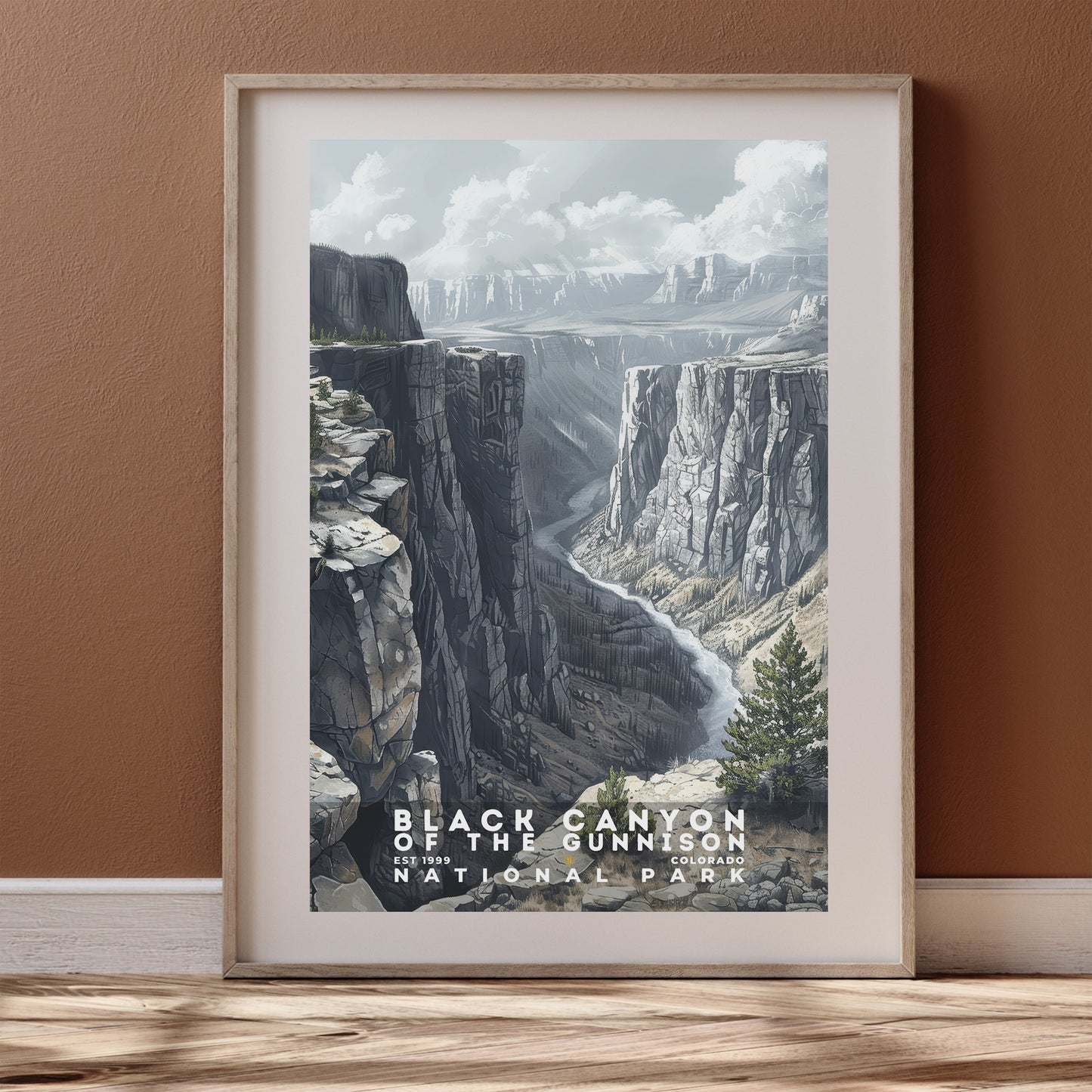 Black Canyon National Park Poster | S17