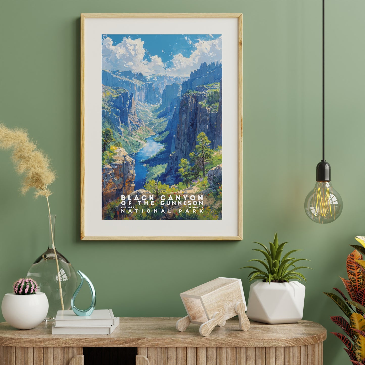 Black Canyon National Park Poster | S14