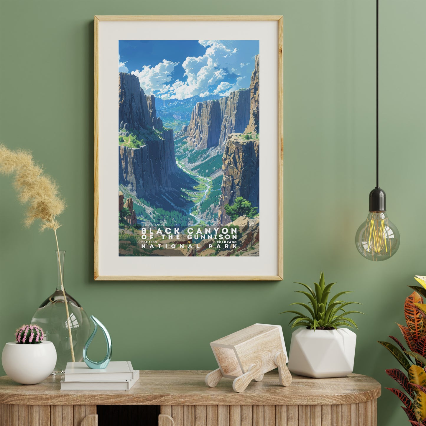 Black Canyon National Park Poster | S13