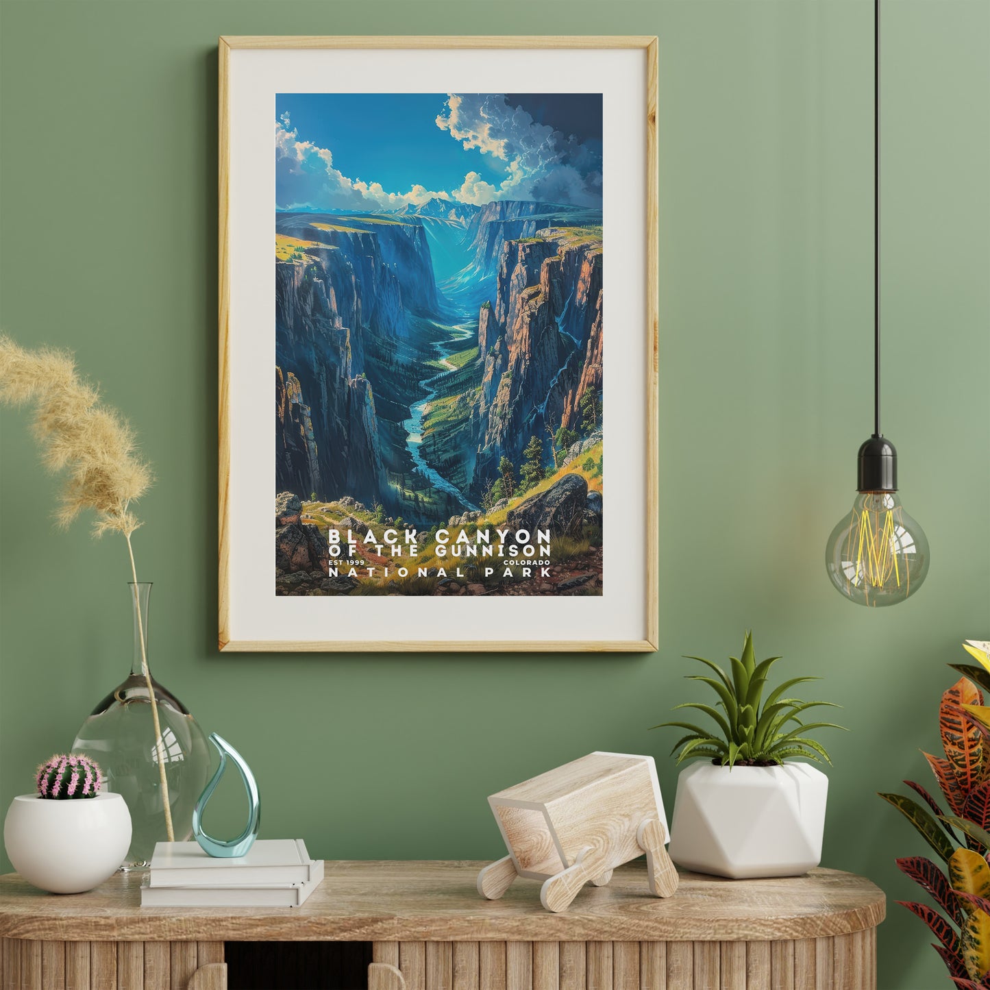 Black Canyon National Park Poster | S16