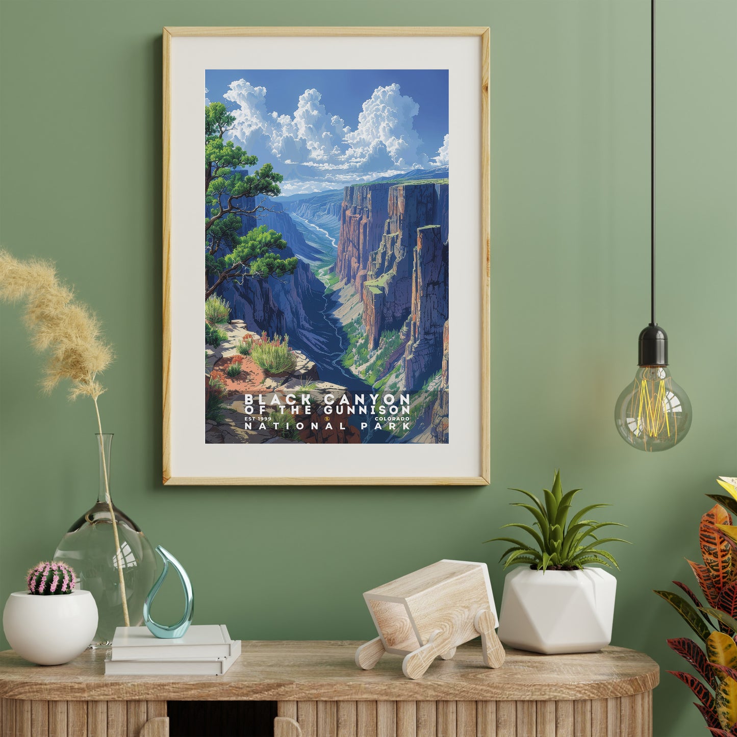 Black Canyon National Park Poster | S18