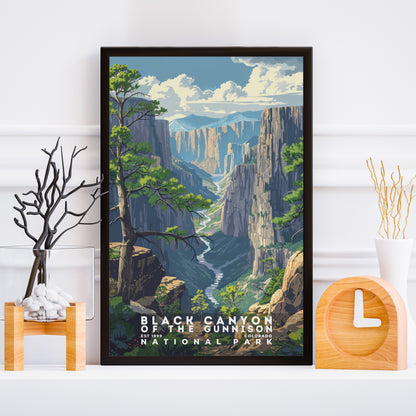 Black Canyon National Park Poster | S11