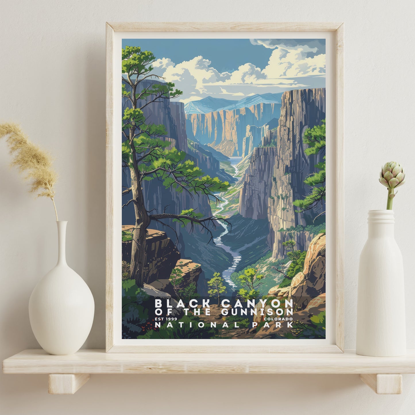 Black Canyon National Park Poster | S11