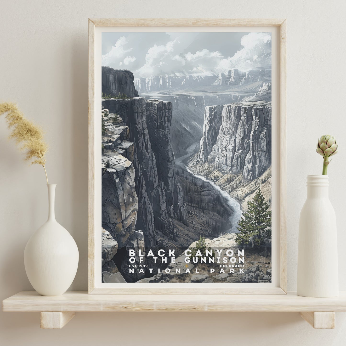 Black Canyon National Park Poster | S17