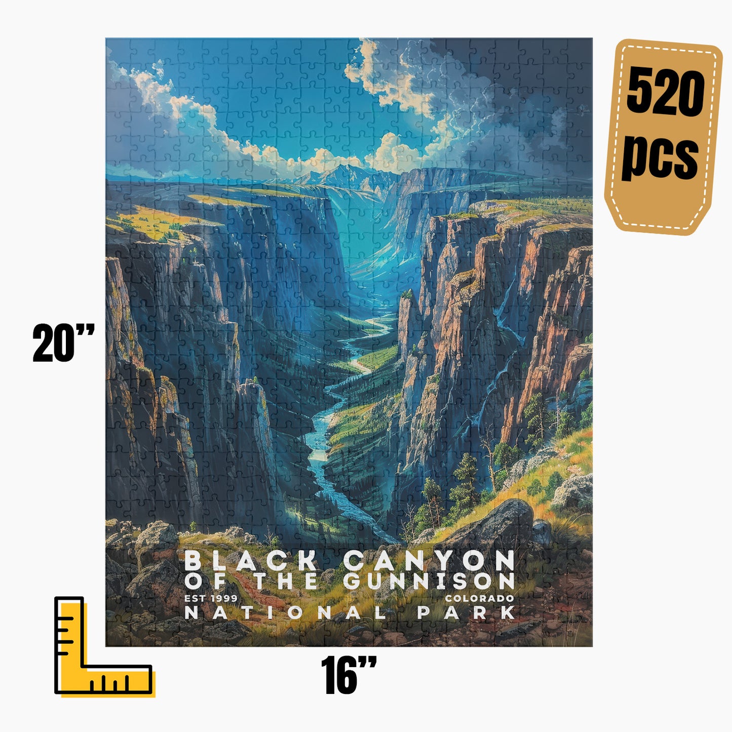 Black Canyon National Park Puzzle | S16