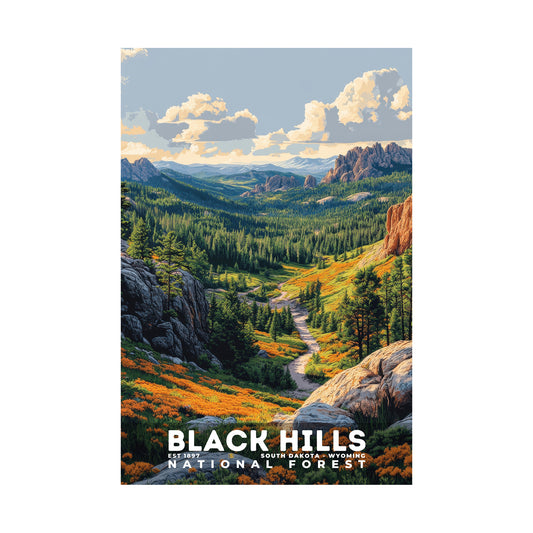 Black Hills National Forest Poster | S02