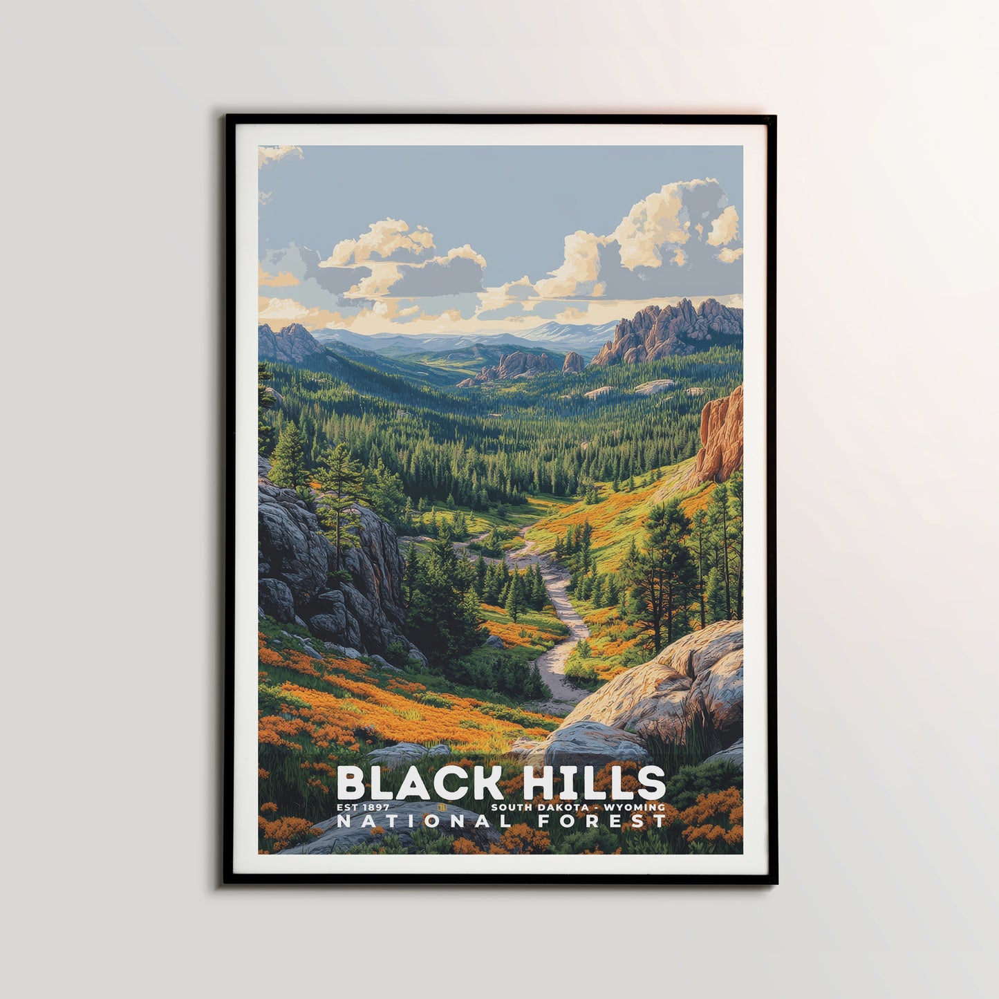 Black Hills National Forest Poster | S02