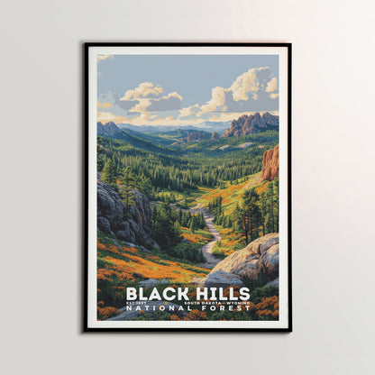 Black Hills National Forest Poster | S02