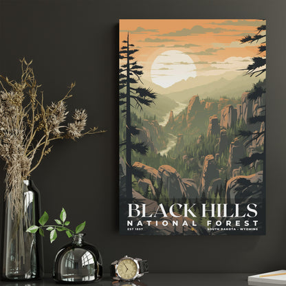 Black Hills National Forest Poster | S01