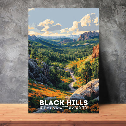 Black Hills National Forest Poster | S02