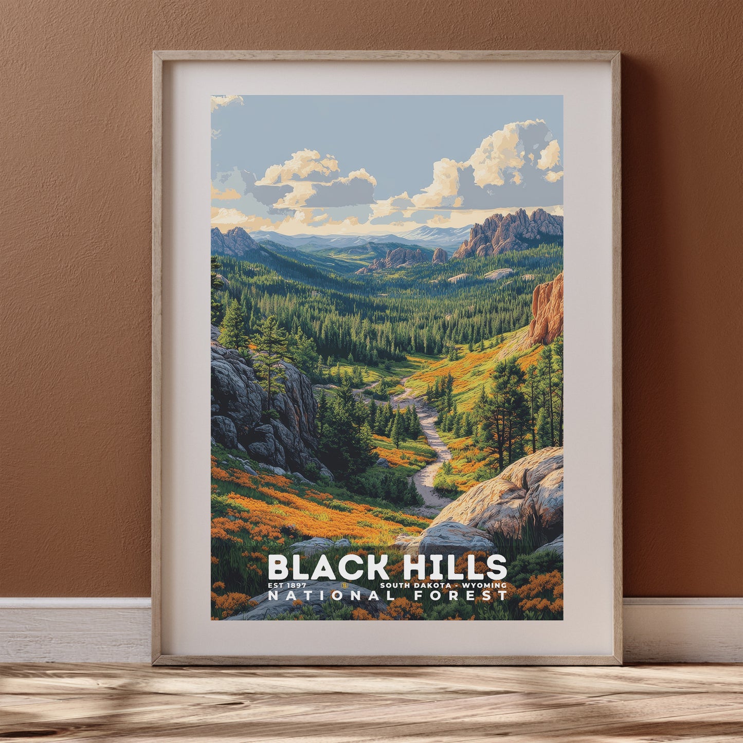 Black Hills National Forest Poster | S02