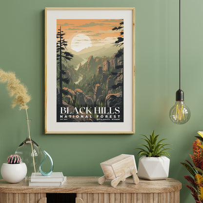 Black Hills National Forest Poster | S01