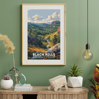Black Hills National Forest Poster | S02