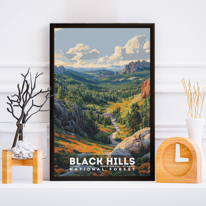Black Hills National Forest Poster | S02