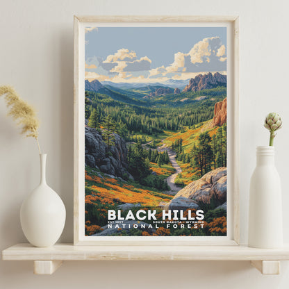 Black Hills National Forest Poster | S02
