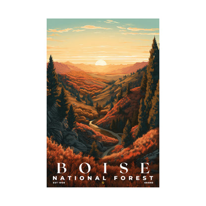 Boise National Forest Poster | S01