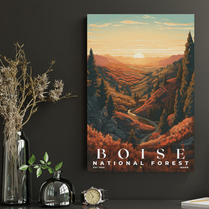 Boise National Forest Poster | S01