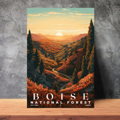 Boise National Forest Poster | S01