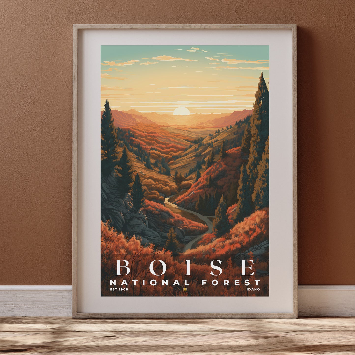 Boise National Forest Poster | S01