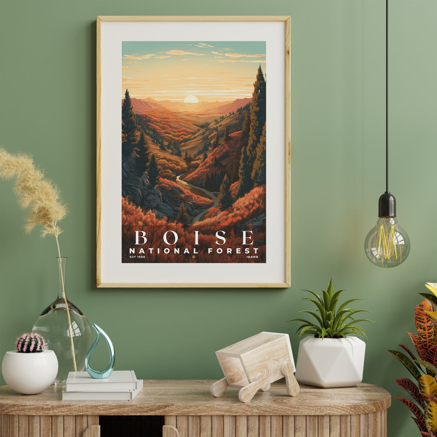 Boise National Forest Poster | S01