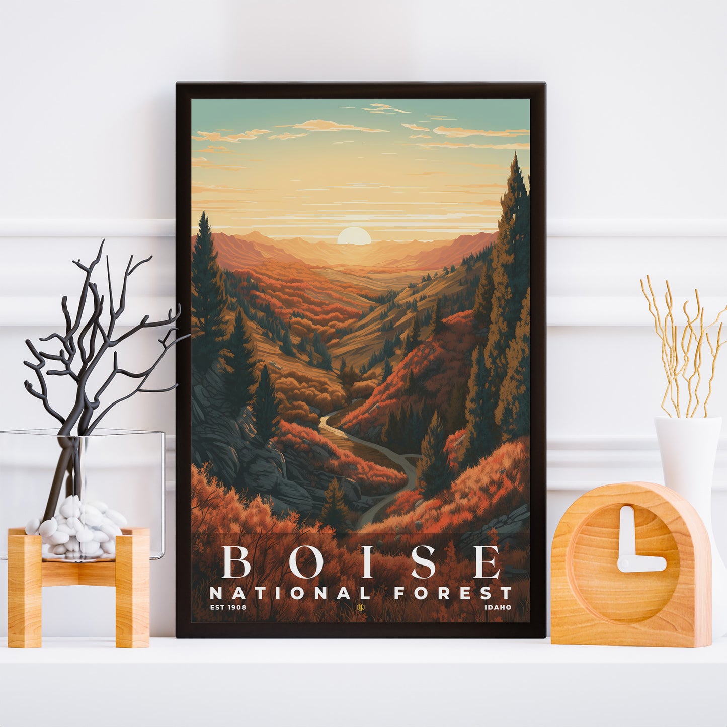 Boise National Forest Poster | S01