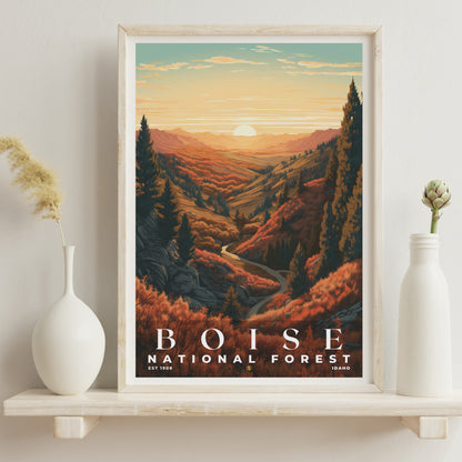 Boise National Forest Poster | S01