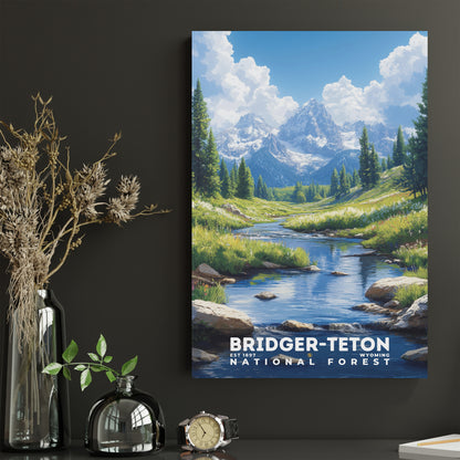 Bridger-Teton National Forest Poster | S02