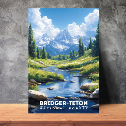 Bridger-Teton National Forest Poster | S02