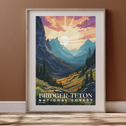 Bridger-Teton National Forest Poster | S01