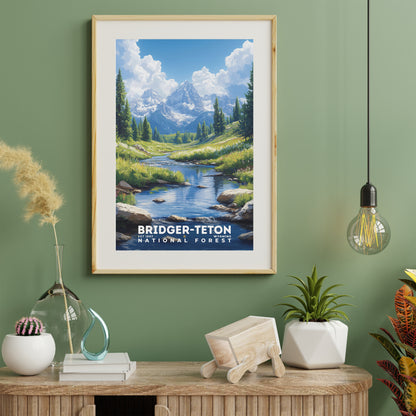 Bridger-Teton National Forest Poster | S02