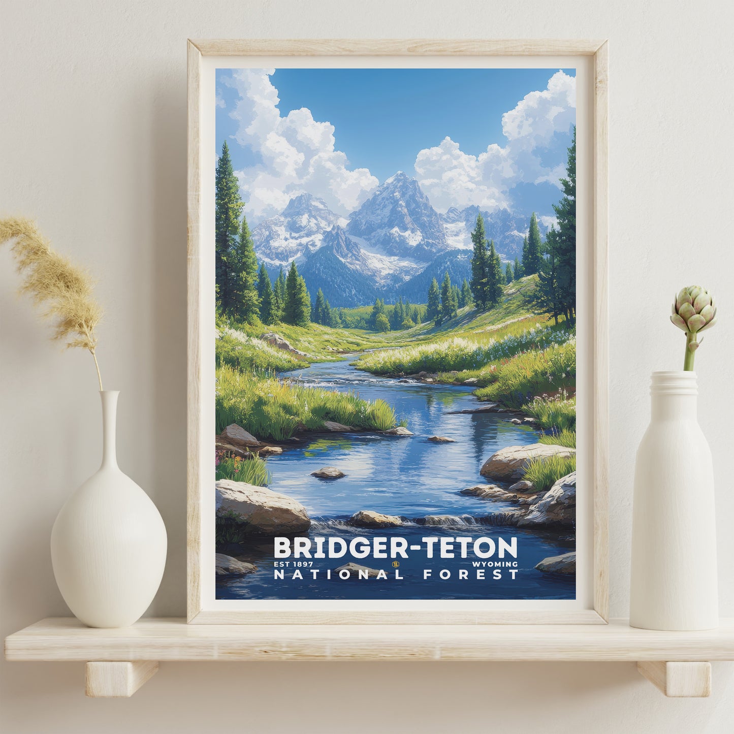Bridger-Teton National Forest Poster | S02