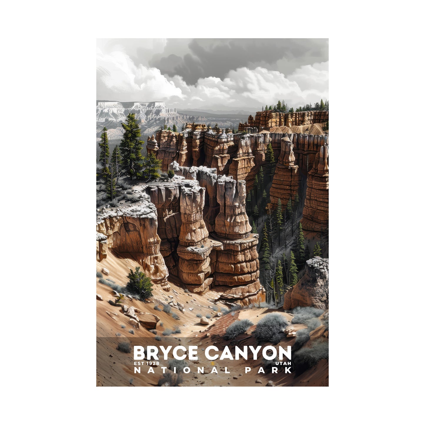 Bryce Canyon National Park Poster | S17