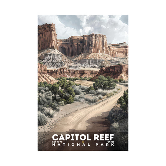 Capitol Reef National Park Poster | S17