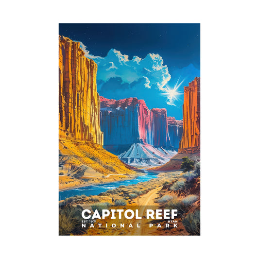 Capitol Reef National Park Poster | S16