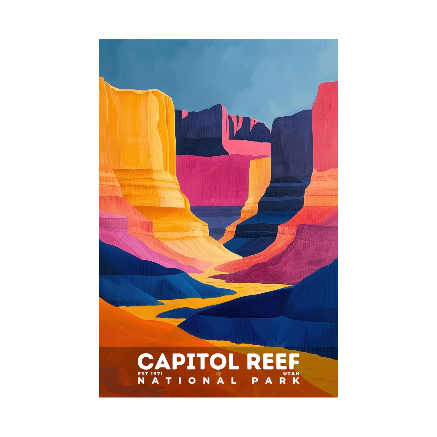 Capitol Reef National Park Poster | S20