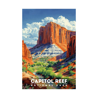 Capitol Reef National Park Poster | S18