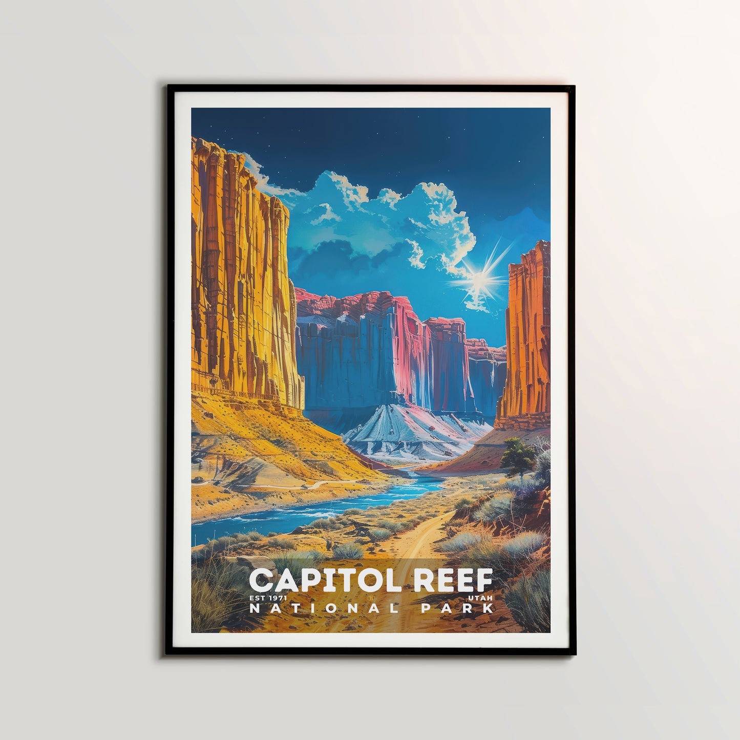 Capitol Reef National Park Poster | S16