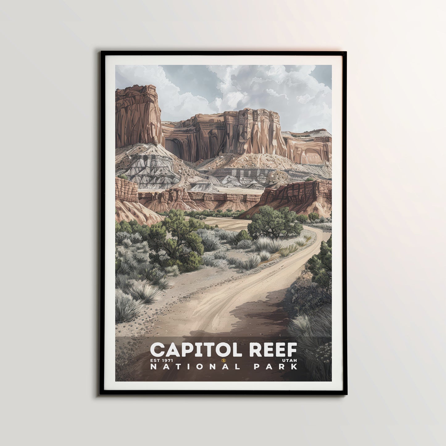 Capitol Reef National Park Poster | S17