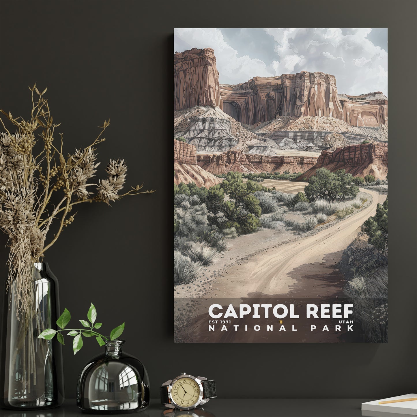 Capitol Reef National Park Poster | S17