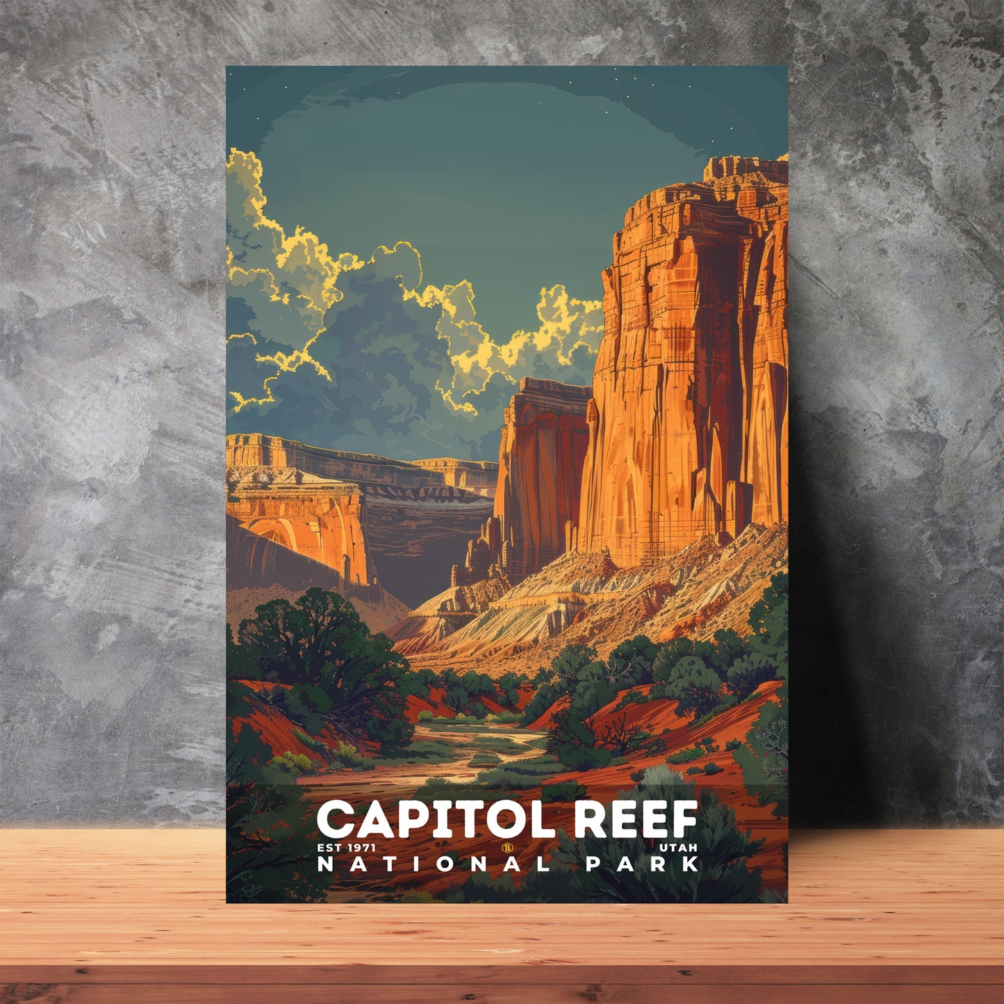 Capitol Reef National Park Poster | S11