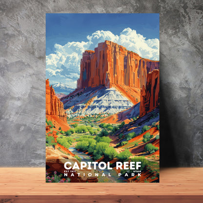 Capitol Reef National Park Poster | S18