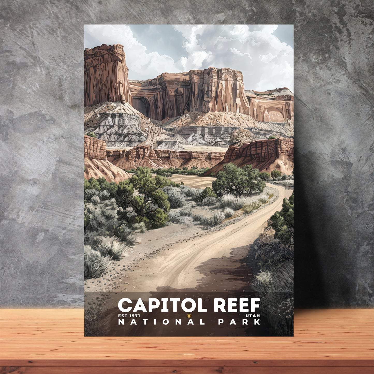 Capitol Reef National Park Poster | S17