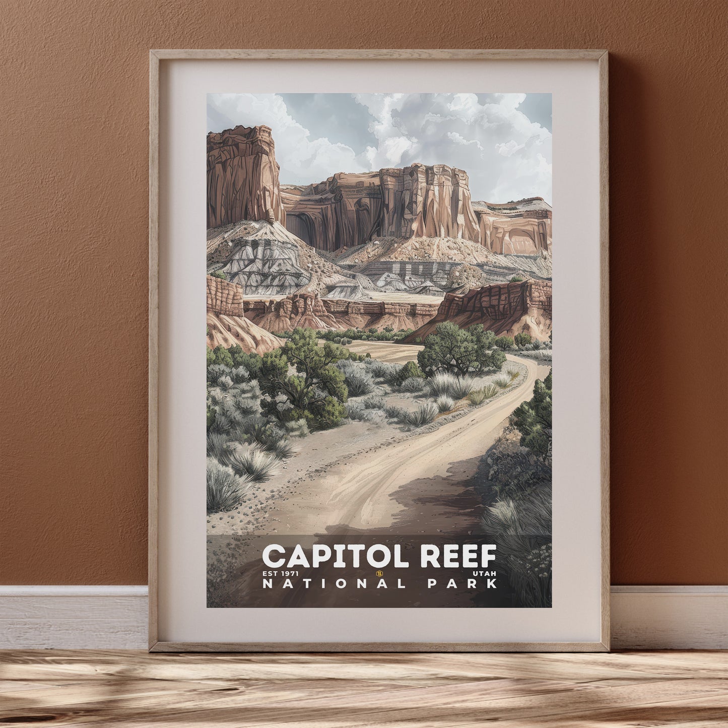 Capitol Reef National Park Poster | S17