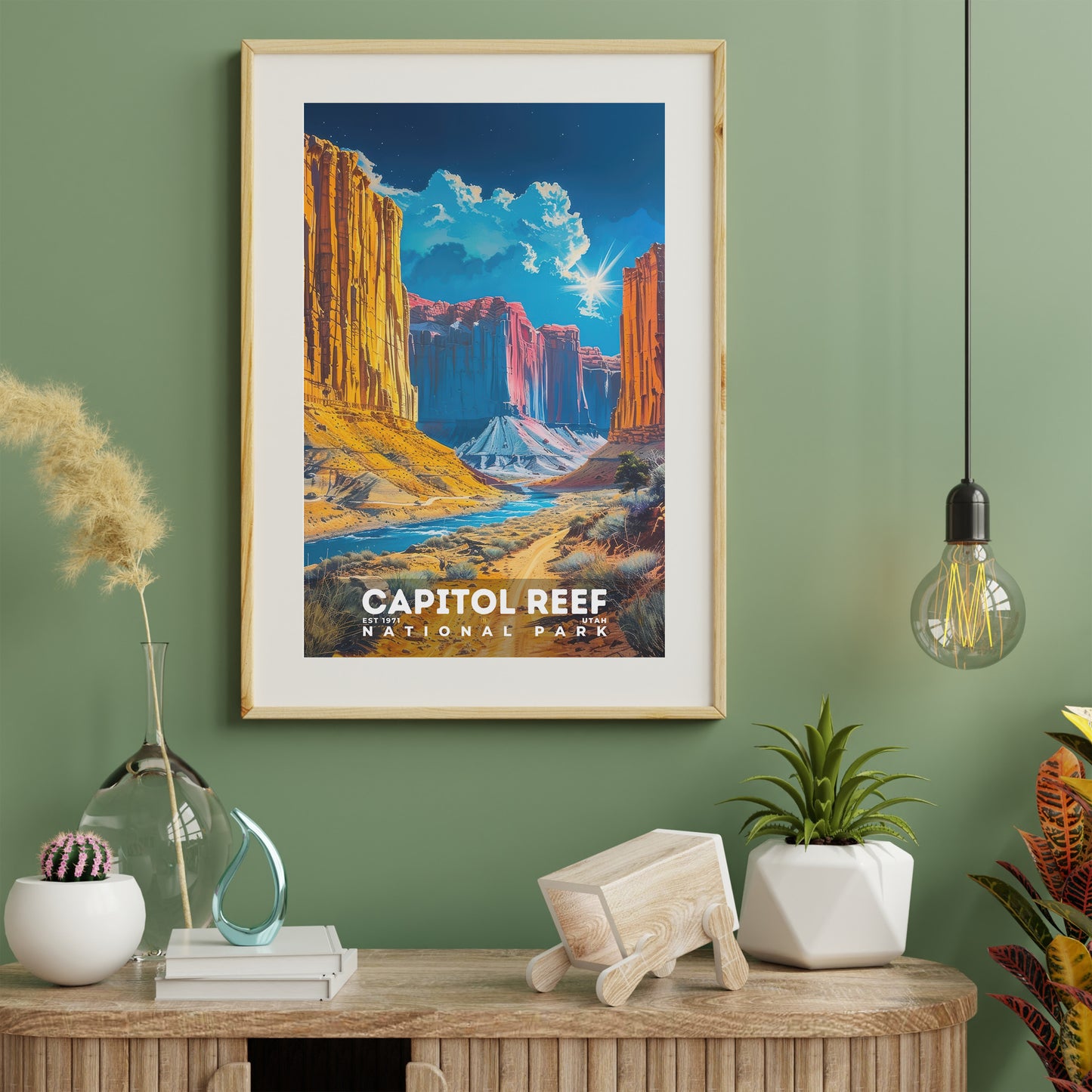 Capitol Reef National Park Poster | S16